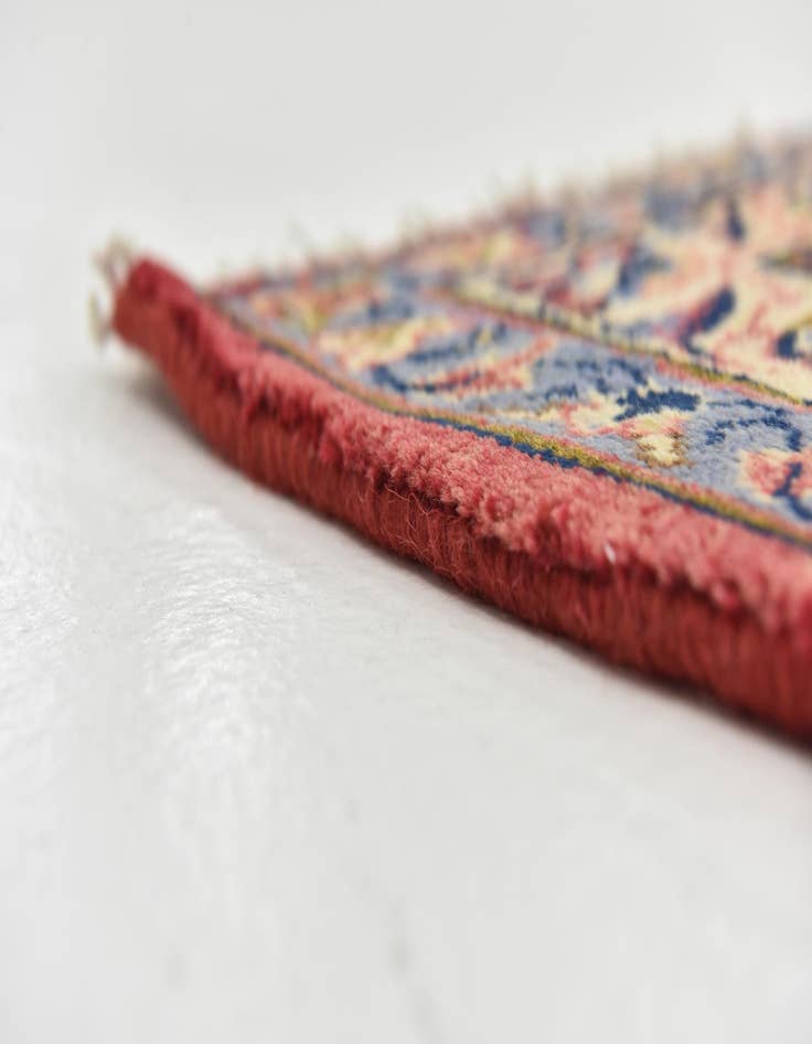 Detail image of  9' 7 x 13'  Hand Knotted Isfahan Persian Wool Rug