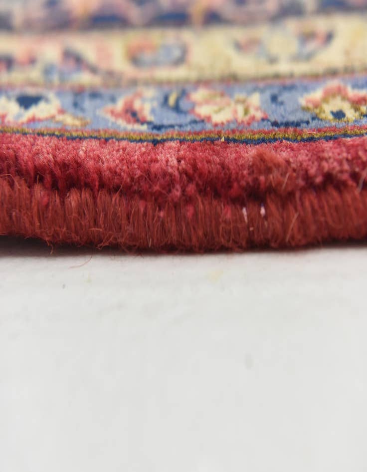 Detail image of  9' 7 x 13'  Hand Knotted Isfahan Persian Wool Rug