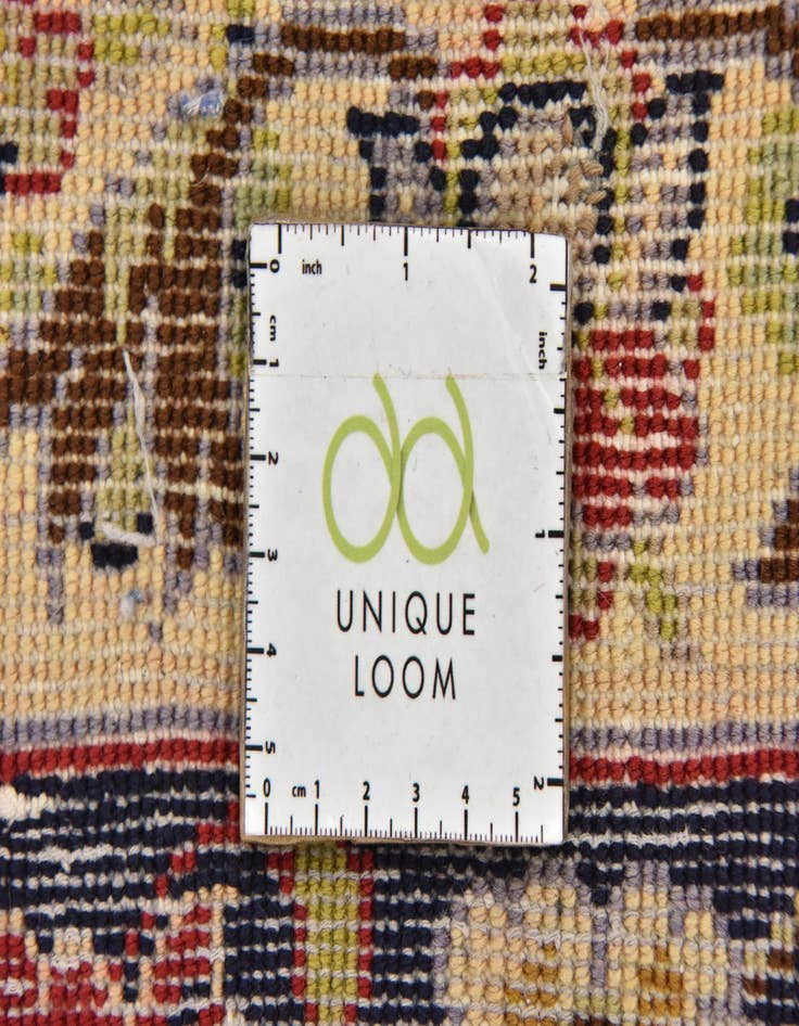 Detail image of  9' 5 x 13' 9  Hand Knotted Isfahan Persian Wool Rug