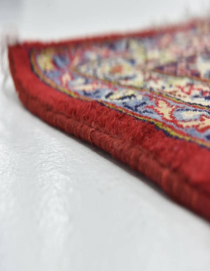 Detail image of  9' 8 x 13' 4  Hand Knotted Isfahan Persian Wool Rug