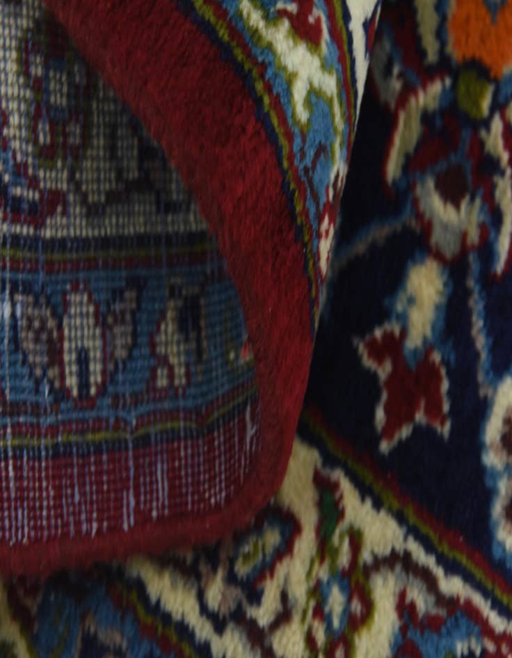 Detail image of  9' 7 x 13'  Hand Knotted Isfahan Persian Wool Rug