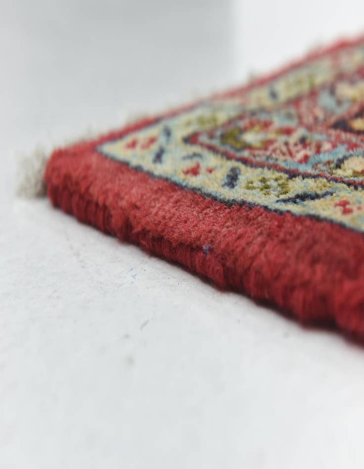 Detail image of  8' 9 x 12' 6  Hand Knotted Isfahan Persian Wool Rug