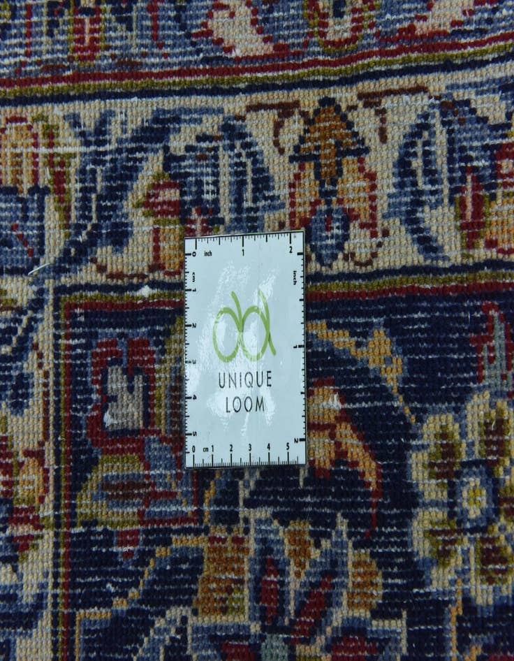 Detail image of  9' 9 x 13' 4  Hand Knotted Isfahan Persian Wool Rug