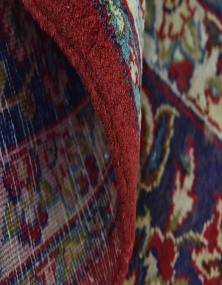 Detail image of  9' 6 x 13' 5  Hand Knotted Isfahan Persian Wool Rug