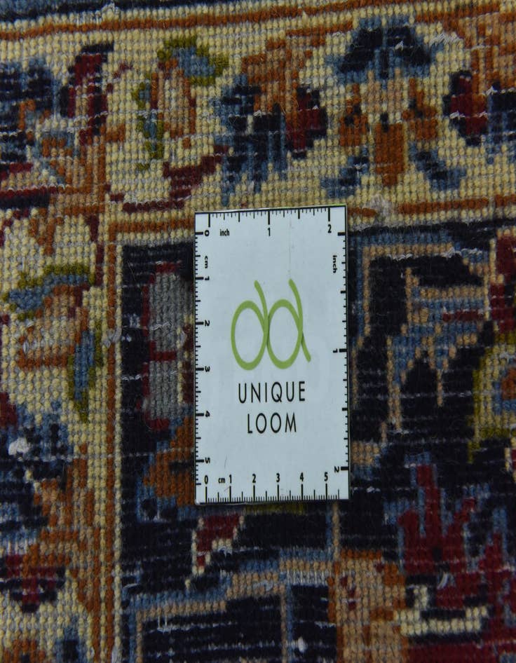 Detail image of  9' 9 x 13' 3  Hand Knotted Isfahan Persian Wool Rug