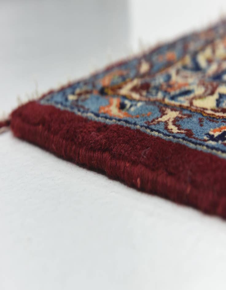 Detail image of  9' 8 x 13' 5  Hand Knotted Isfahan Persian Wool Rug
