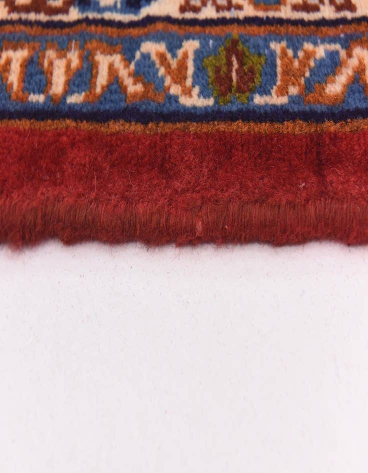 Detail image of  9' 10 x 13'  Hand Knotted Isfahan Persian Wool Rug