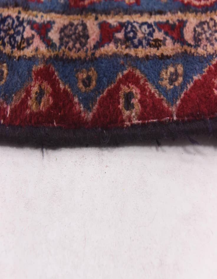 Detail image of  9' 8 x 13'  Hand Knotted Isfahan Persian Wool Rug