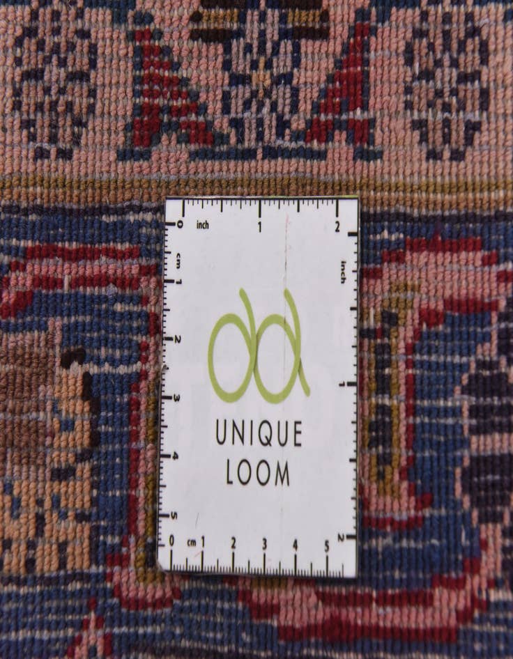 Detail image of  9' 8 x 13'  Hand Knotted Isfahan Persian Wool Rug