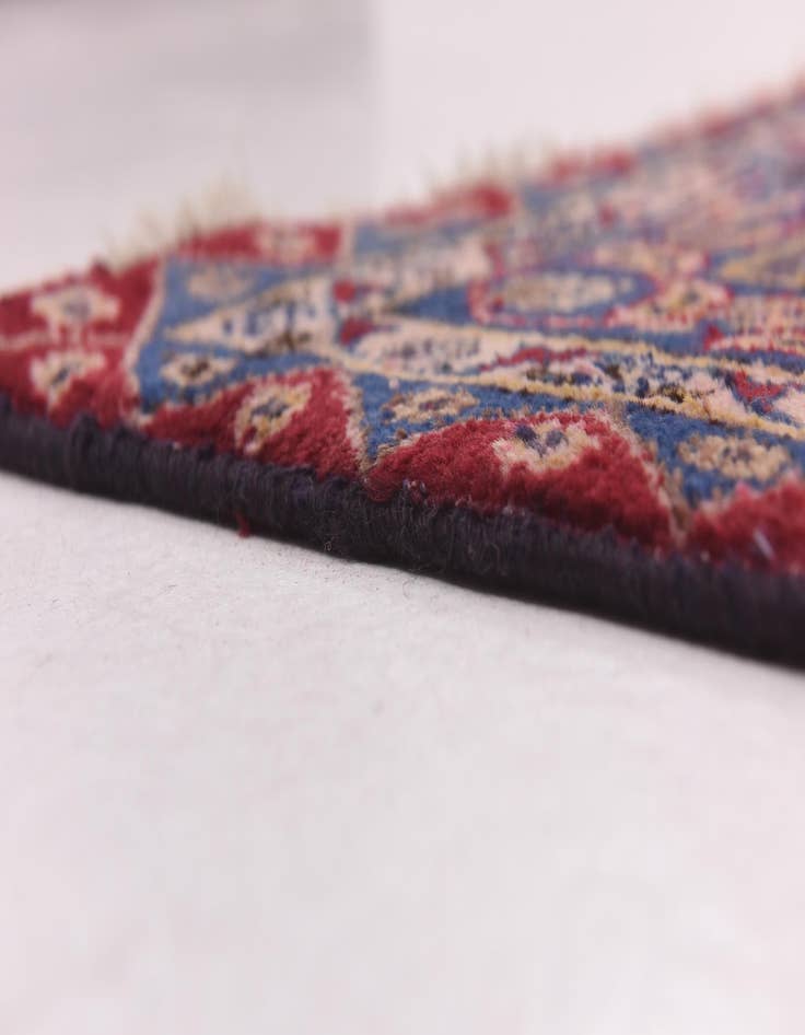Detail image of  9' 8 x 13'  Hand Knotted Isfahan Persian Wool Rug
