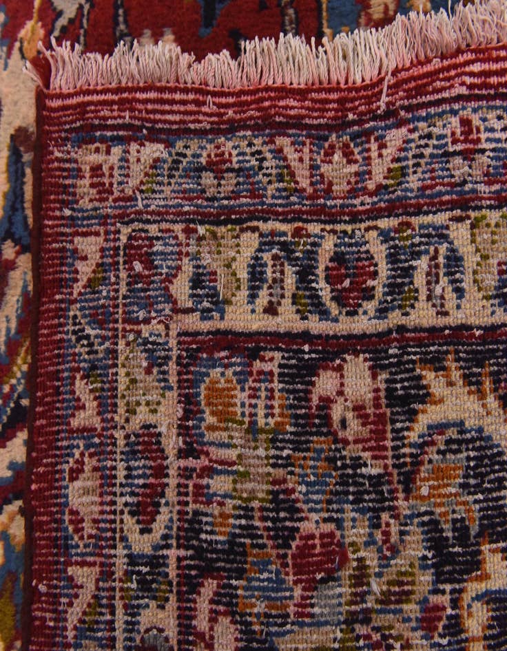 Detail image of  9' 8 x 13' 4  Hand Knotted Isfahan Persian Wool Rug