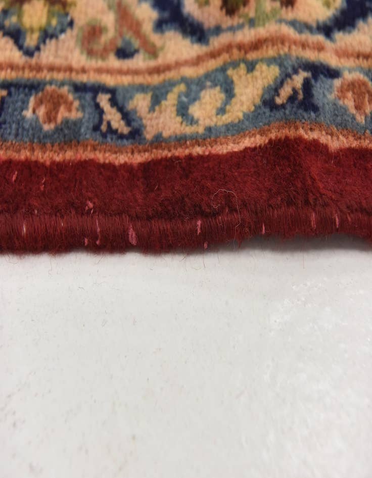 Detail image of  10' x 12' 9  Hand Knotted Isfahan Persian Wool Rug