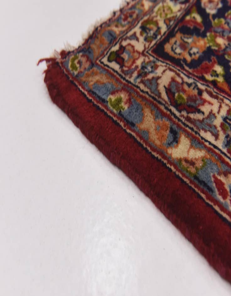 Detail image of  9' 10 x 13' 2  Hand Knotted Isfahan Persian Wool Rug