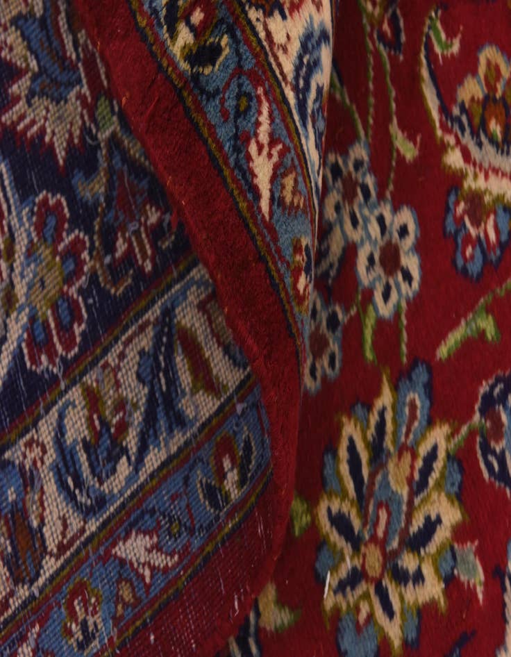 Detail image of 9' 10 x 13' 7 Hand Knotted Isfahan Persian Wool Rug