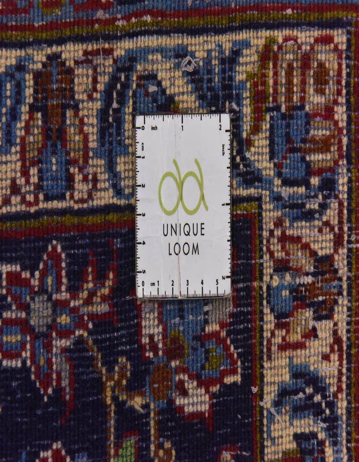 Detail image of 9' 10 x 13' 7 Hand Knotted Isfahan Persian Wool Rug