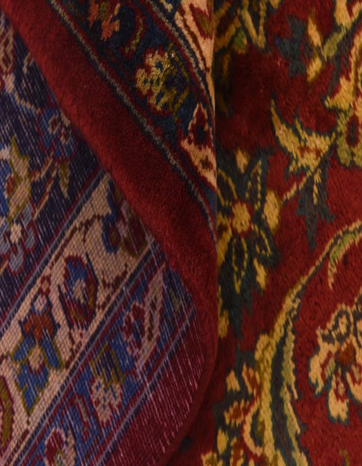 Detail image of  9' 7 x 13' 3  Hand Knotted Isfahan Persian Wool Rug