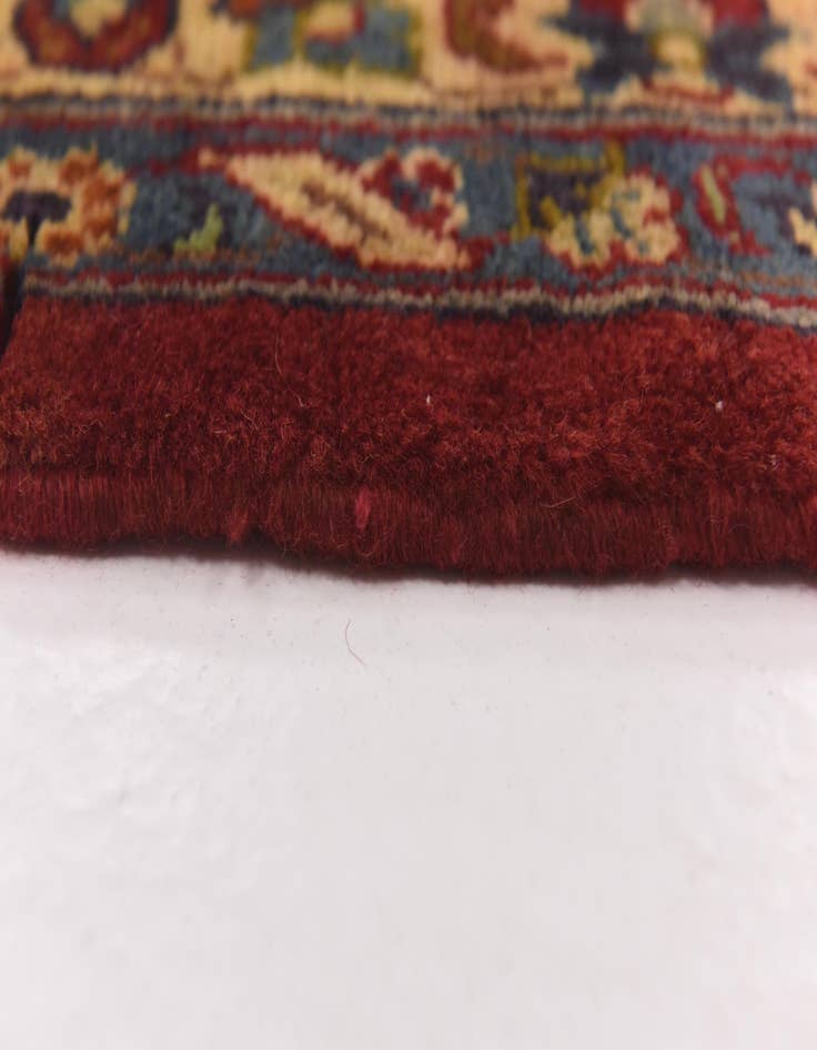 Detail image of  9' 7 x 13' 3  Hand Knotted Isfahan Persian Wool Rug