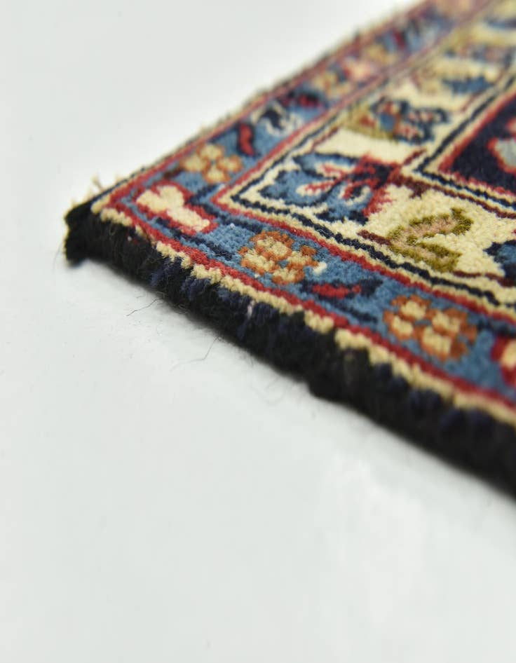 Detail image of  9' 8 x 12' 10  Hand Knotted Isfahan Persian Wool Rug