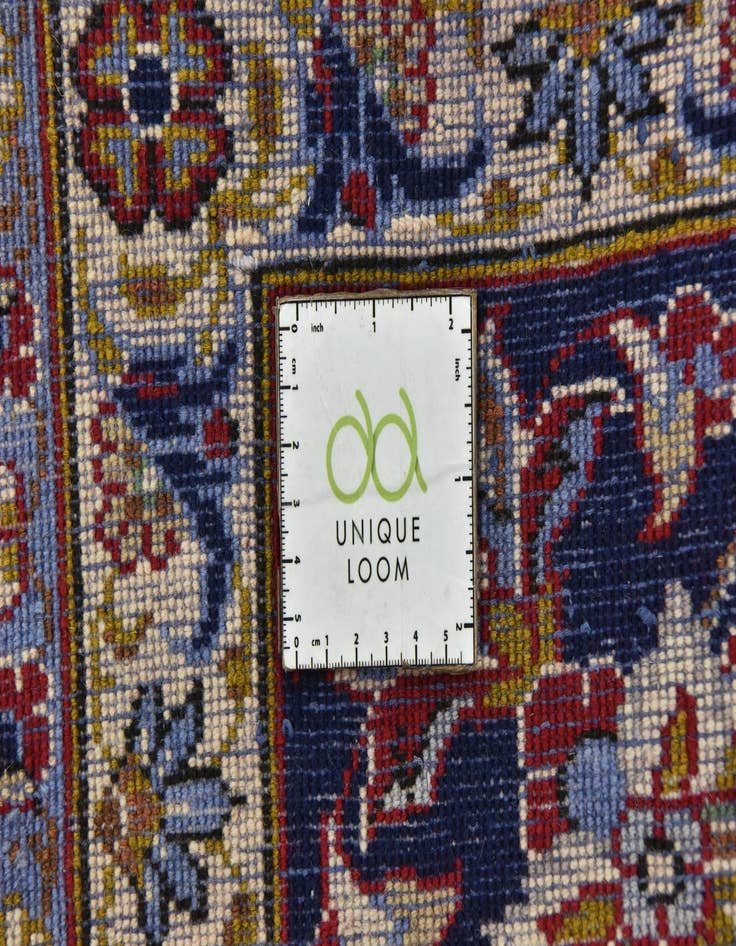 Detail image of  9' 9 x 13' 4  Hand Knotted Isfahan Persian Wool Rug