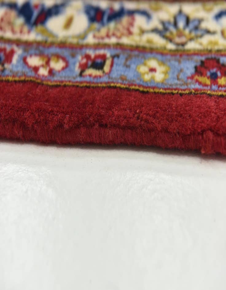 Detail image of  9' 9 x 13' 4  Hand Knotted Isfahan Persian Wool Rug