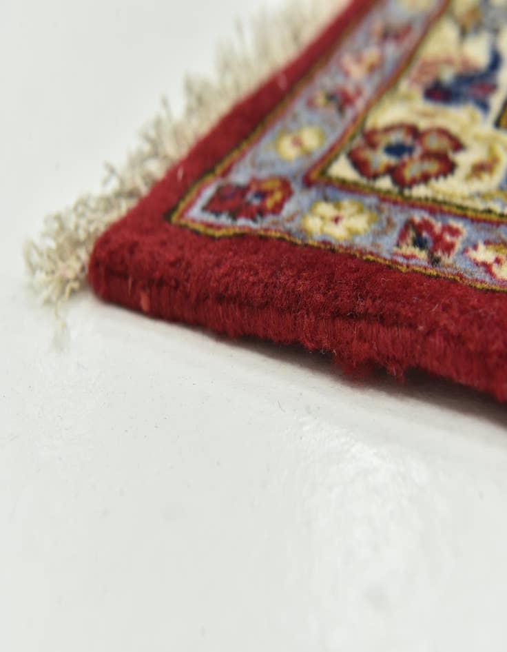 Detail image of  9' 9 x 13' 4  Hand Knotted Isfahan Persian Wool Rug