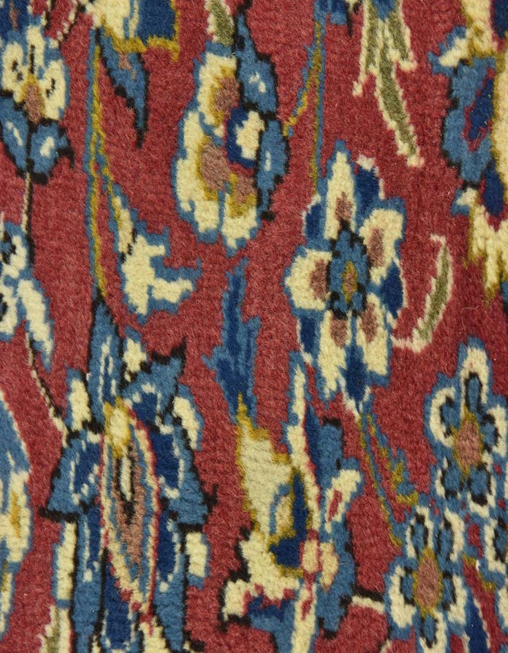 Detail image of  9' 9 x 12' 8  Hand Knotted Isfahan Persian Wool Rug