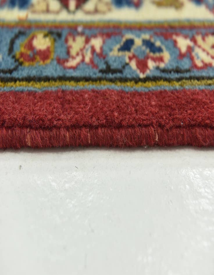 Detail image of  9' 9 x 12' 8  Hand Knotted Isfahan Persian Wool Rug