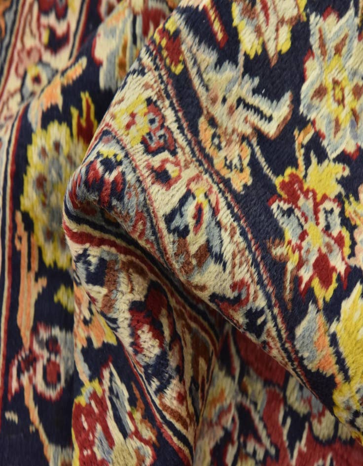 Detail image of  9' 9 x 13' 6  Hand Knotted Isfahan Persian Wool Rug