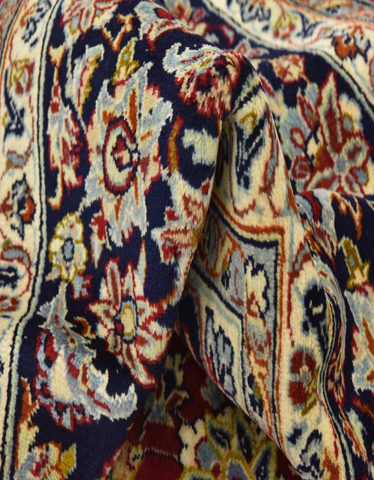 Detail image of  10' 1 x 13' 2  Hand Knotted Isfahan Persian Wool Rug