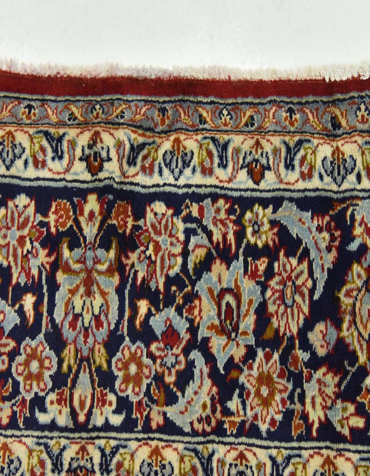 Detail image of  10' 1 x 13' 2  Hand Knotted Isfahan Persian Wool Rug