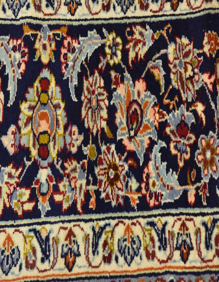 Detail image of  10' 1 x 13' 2  Hand Knotted Isfahan Persian Wool Rug