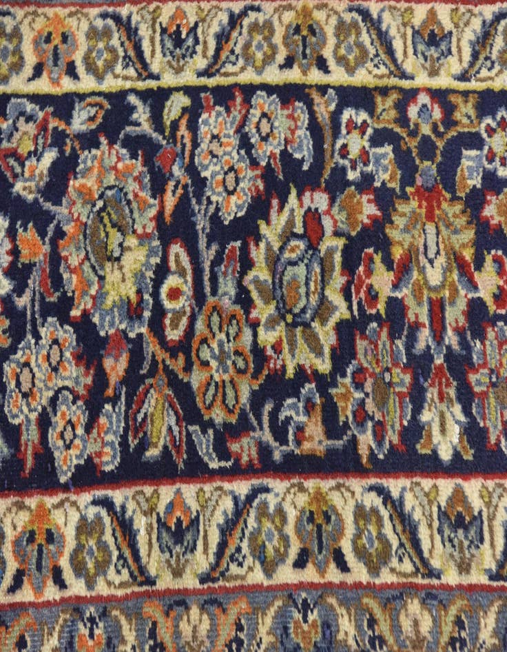 Detail image of  9' 9 x 13' 1  Hand Knotted Isfahan Persian Wool Rug