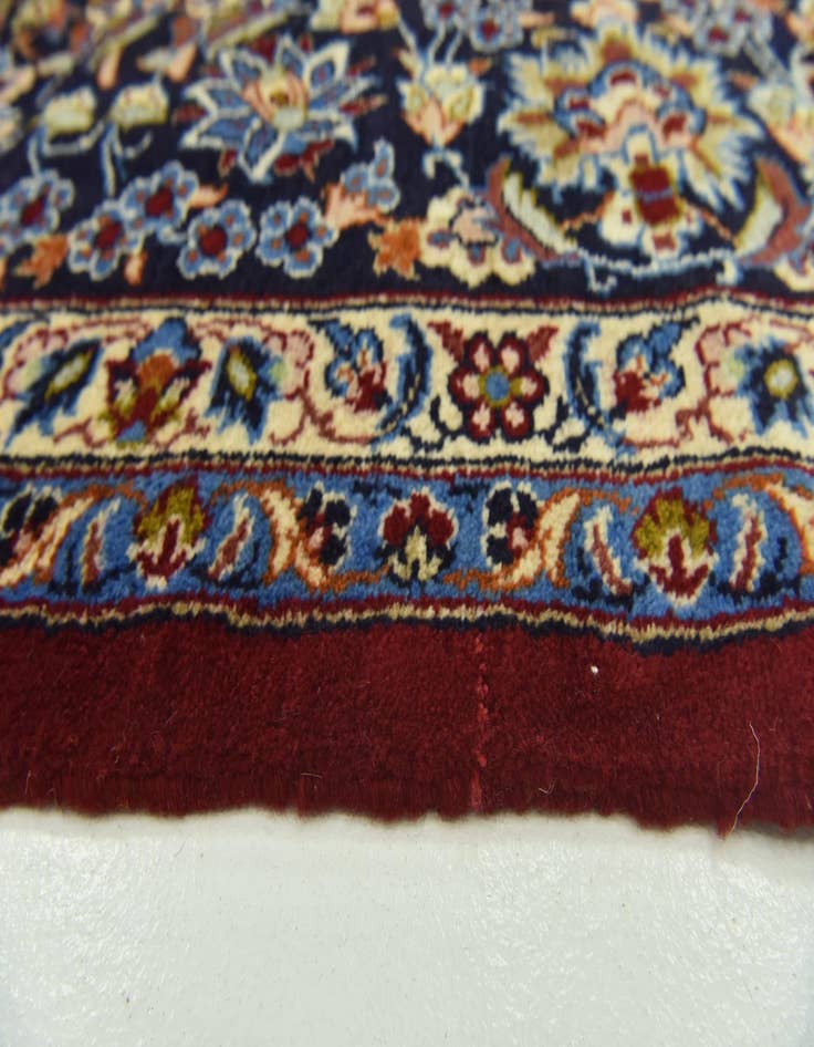 Detail image of  9' 8 x 14' 3  Hand Knotted Isfahan Persian Wool Rug