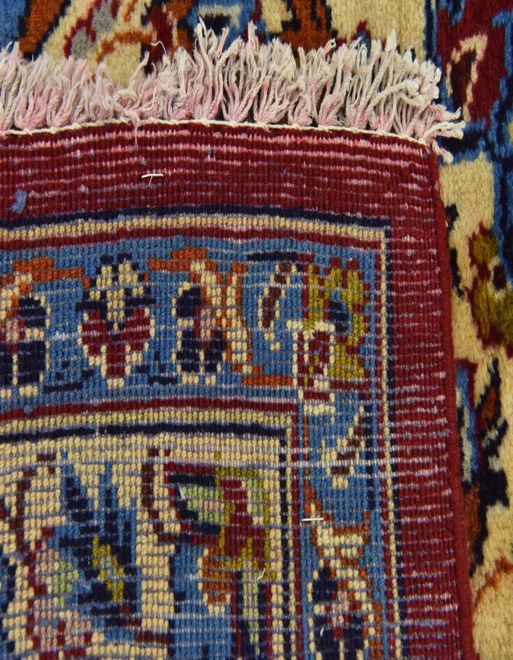 Detail image of  9' 8 x 14' 3  Hand Knotted Isfahan Persian Wool Rug