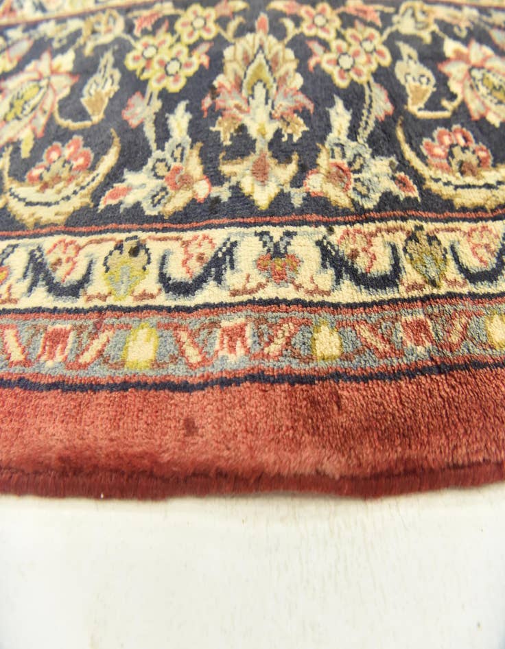 Detail image of  9' 7 x 12' 8  Hand Knotted Isfahan Persian Wool Rug