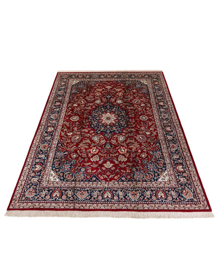 Detail image of  8' 9 x 12' 1  Hand Knotted Isfahan Wool Rug