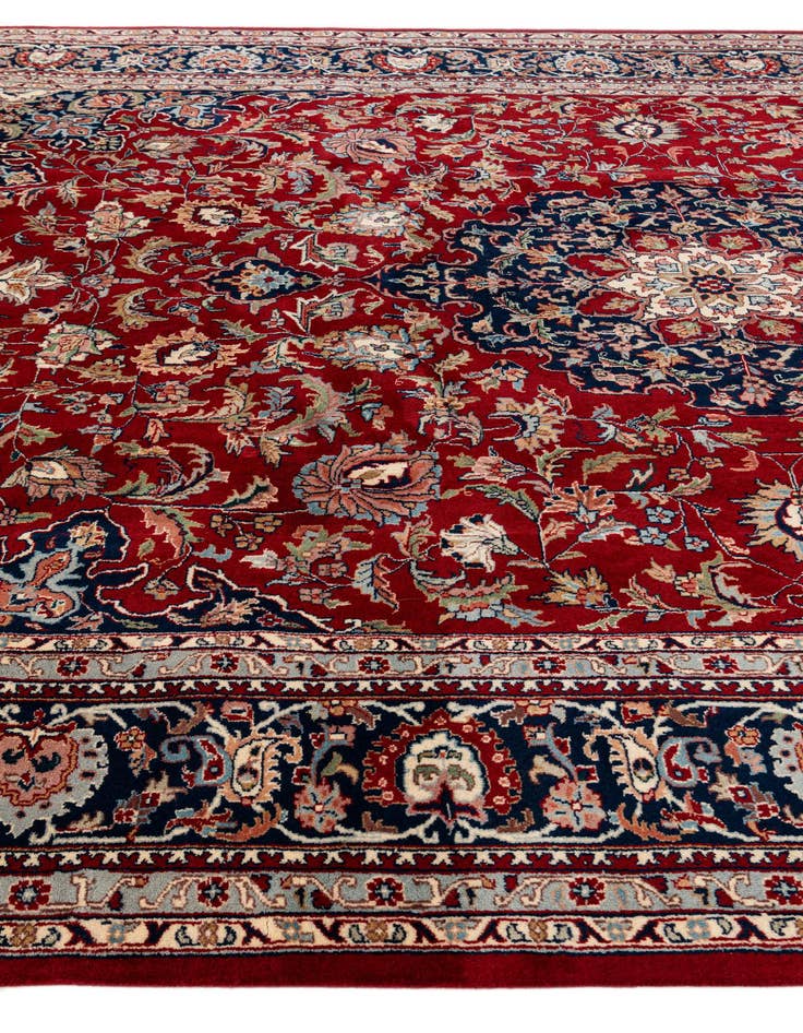 Detail image of  8' 9 x 12' 1  Hand Knotted Isfahan Wool Rug