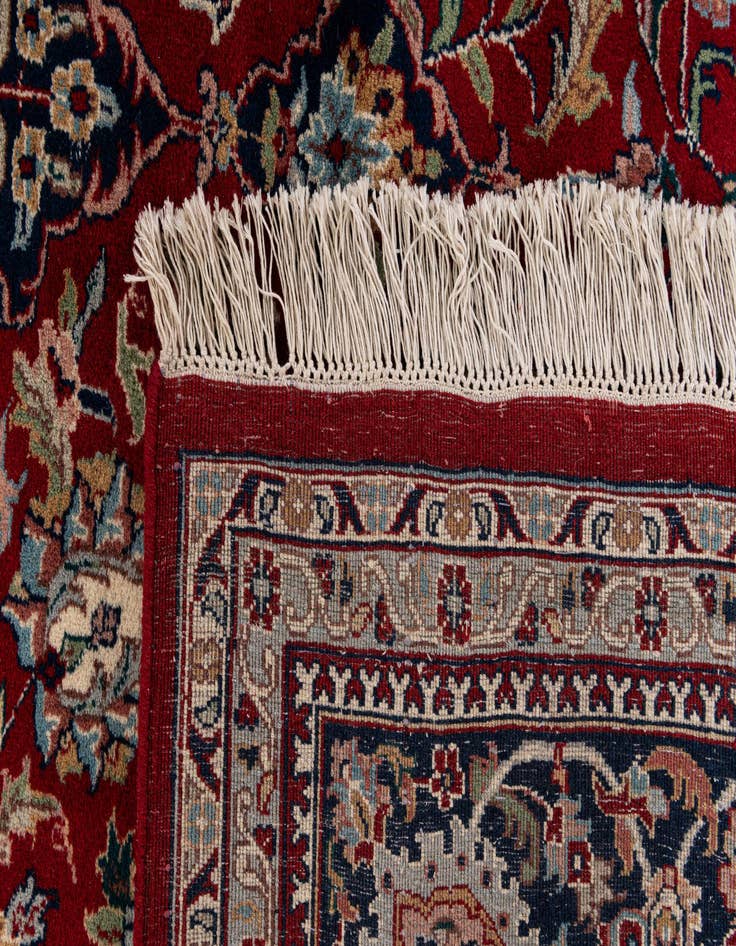 Detail image of  8' 9 x 12' 1  Hand Knotted Isfahan Wool Rug