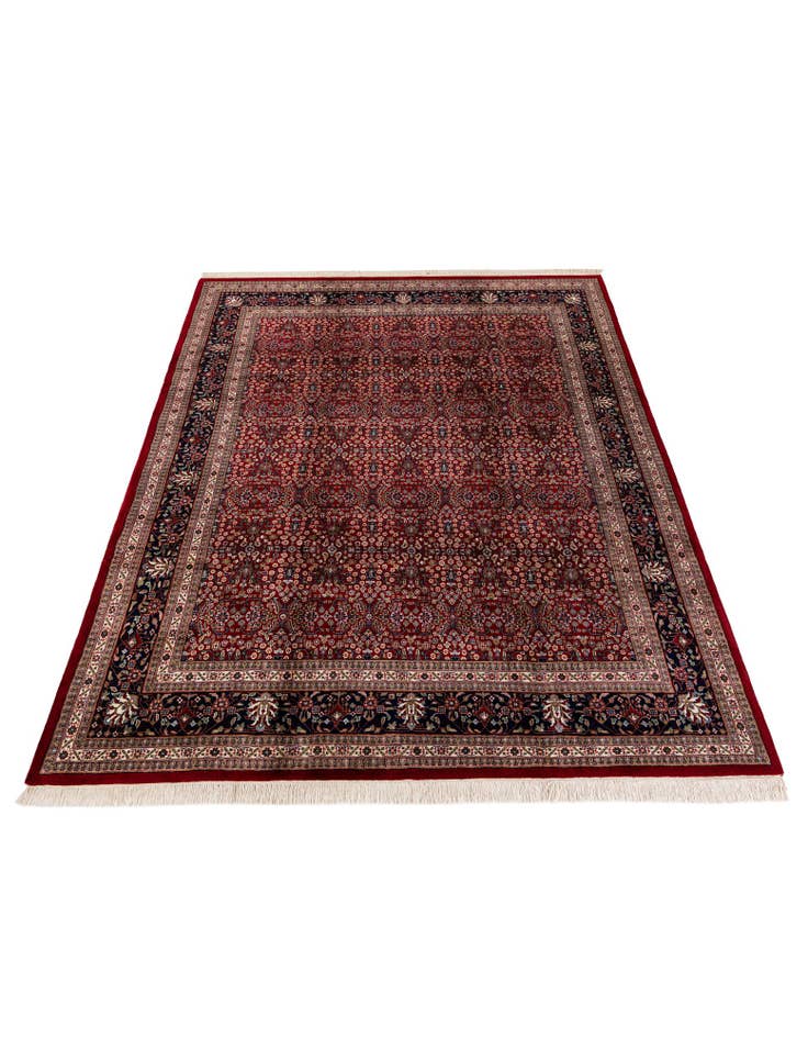 Detail image of  8' 3 x 11' 5  Hand Knotted Isfahan Wool Rug