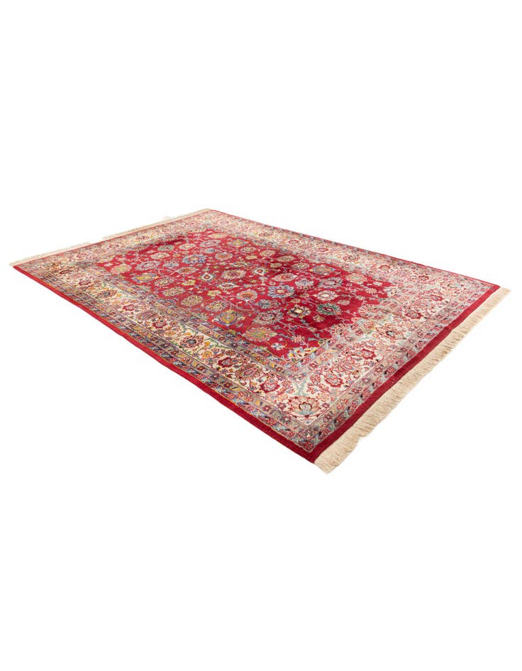 Detail image of  8' 2 x 11' 6  Hand Knotted Isfahan Wool Rug