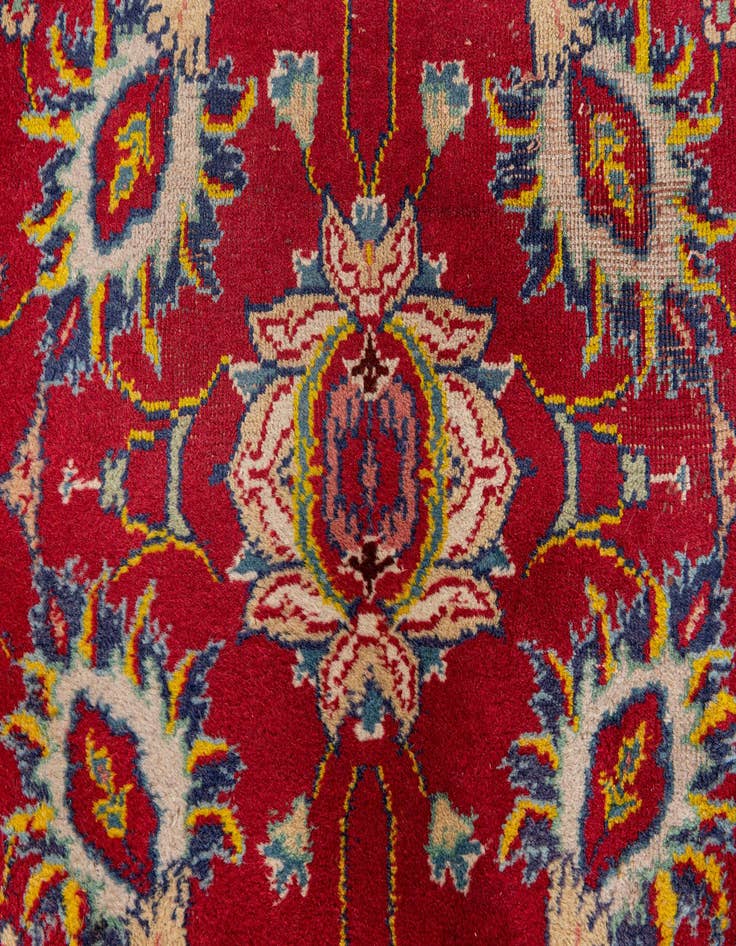 Detail image of  8' 2 x 11' 6  Hand Knotted Isfahan Wool Rug