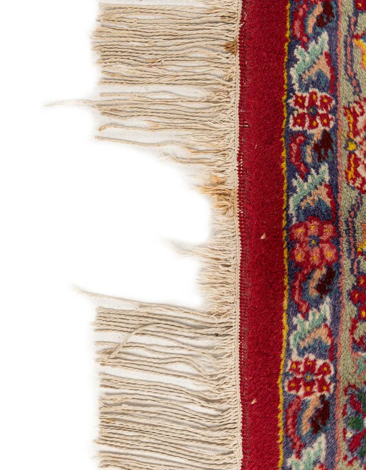 Detail image of  8' 2 x 11' 6  Hand Knotted Isfahan Wool Rug