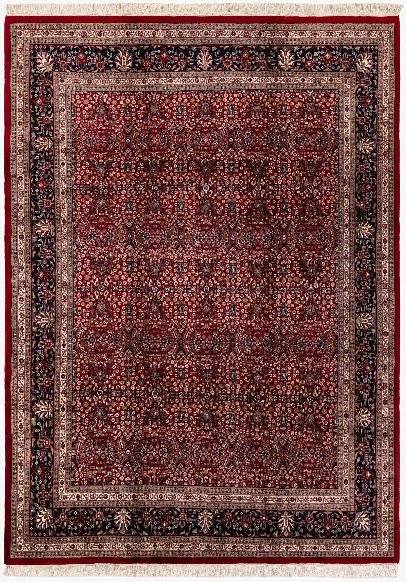  8' 3 x 11' 5  Hand Knotted Isfahan Wool Rug