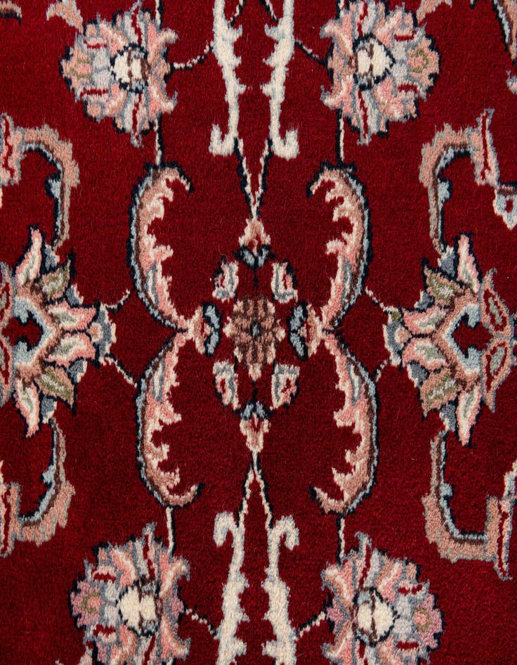 Detail image of  4' x 6'  Hand Knotted Jaipur Agra Wool Rug