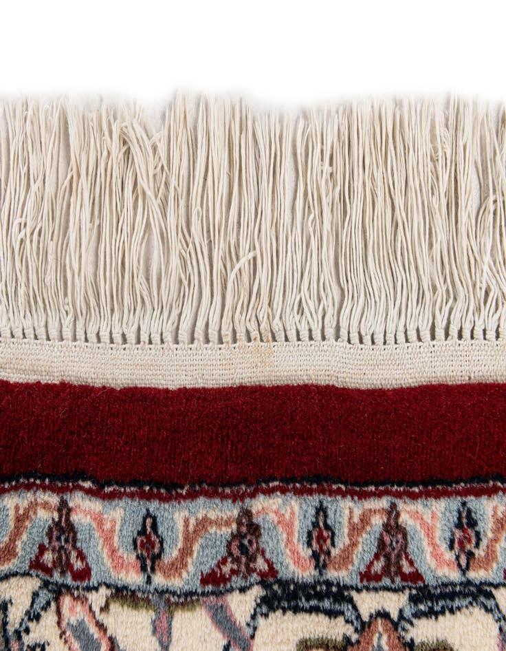 Detail image of  4' x 6'  Hand Knotted Jaipur Agra Wool Rug
