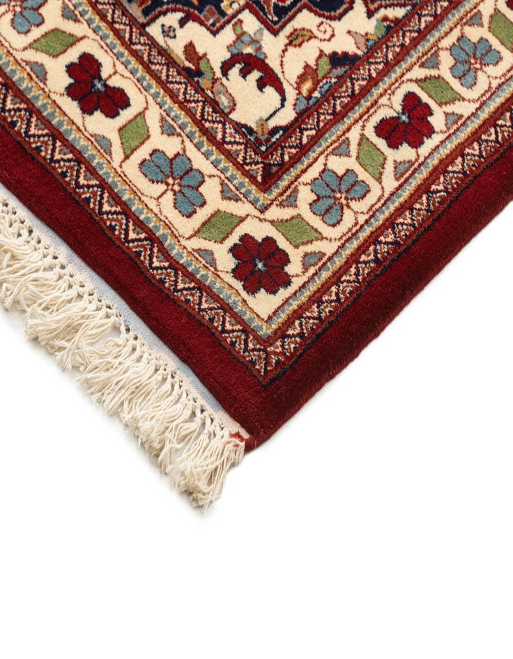 Detail image of  4' x 6' 2  Hand Knotted Jaipur Wool Rug