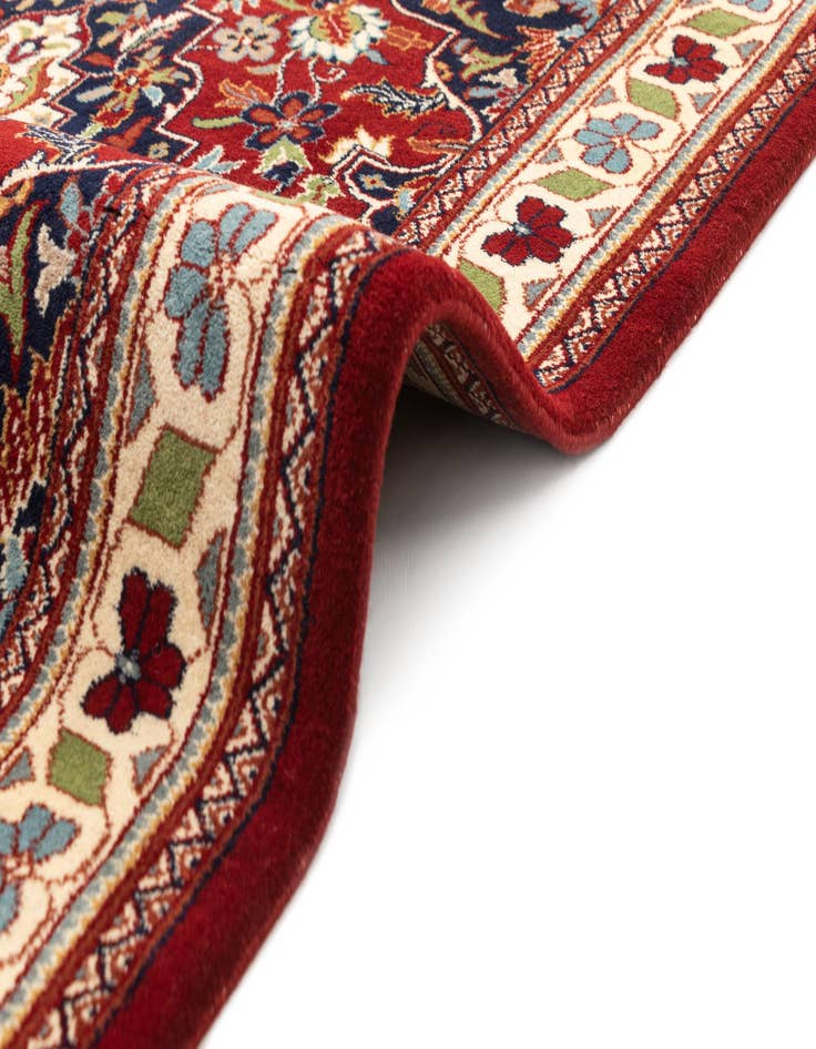 Detail image of  4' x 6' 2  Hand Knotted Jaipur Wool Rug