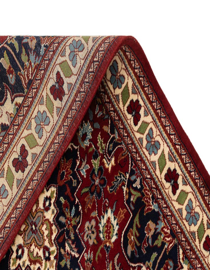 Detail image of  4' x 6' 2  Hand Knotted Jaipur Wool Rug