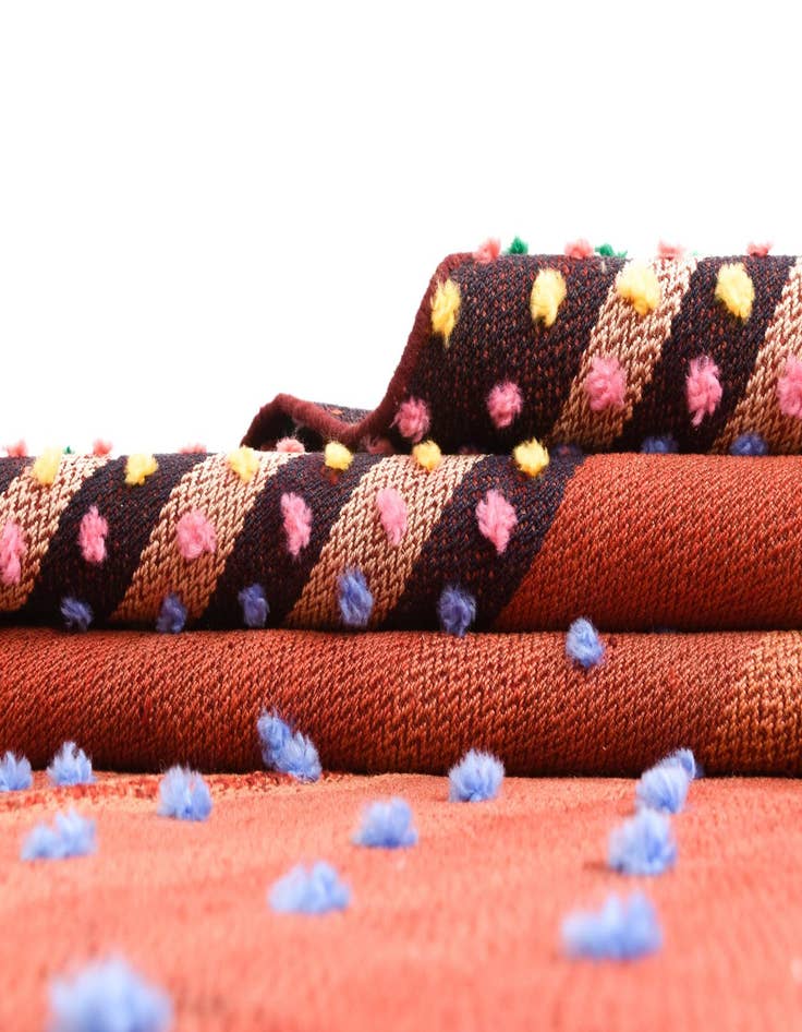 Detail image of  5' 4 x 8' Jajim Rug