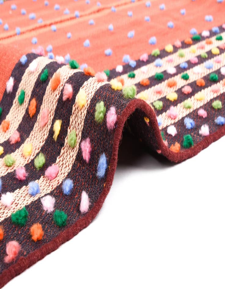 Detail image of  5' 4 x 8' Jajim Rug